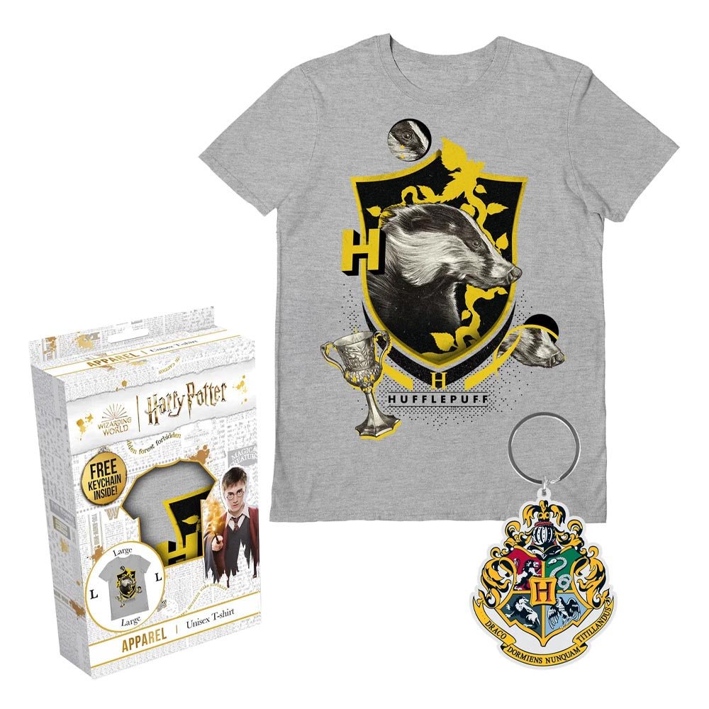 HARRY POTTER - (公開 25周年 ) - Hufflepuff / T-Shirt Gift Set